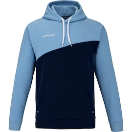 Hanorac pentru bărbați Babolat Drive Hood Sweat Drive Heritage Blue