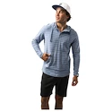 Hanorac pentru bărbați Bauer  LTWHT Stripe Hoodie Blue Horizon