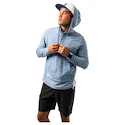 Hanorac pentru bărbați Bauer  LTWHT Stripe Hoodie Blue Horizon