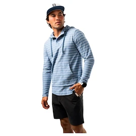 Hanorac pentru bărbați Bauer LTWHT Stripe Hoodie Blue Horizon
