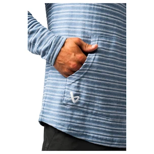 Hanorac pentru bărbați Bauer  LTWHT Stripe Hoodie Blue Horizon