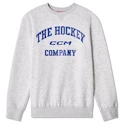 Hanorac pentru bărbați CCM  Athleisure Crew Grey Melange
