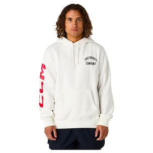 Hanorac pentru bărbați CCM  Athleisure Hood Blanc