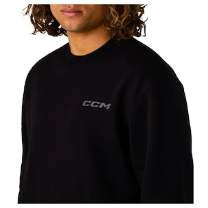 Hanorac pentru bărbați CCM  Casual Crew Black