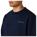 Hanorac pentru bărbați CCM  Casual Crew Navy