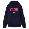 Hanorac pentru bărbați CCM  Flag Hood Team CZE Navy