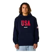 Hanorac pentru bărbați CCM  Flag Hood Team USA Navy