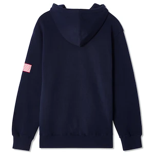 Hanorac pentru bărbați CCM  Flag Hood Team USA Navy