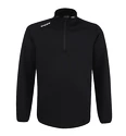 Hanorac pentru bărbați CCM  LOCKER ROOM FLEECE 1/4 ZIP Black
