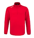 Hanorac pentru bărbați CCM  LOCKER ROOM FLEECE 1/4 ZIP Red XXL