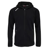 Hanorac pentru bărbați CCM  LOCKER ROOM FLEECE FULL ZIP HOODIE Black M