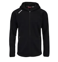 Hanorac pentru bărbați CCM  LOCKER ROOM FLEECE FULL ZIP HOODIE Black M