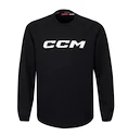 Hanorac pentru bărbați CCM  LOCKER ROOM Sweather black, Senior M