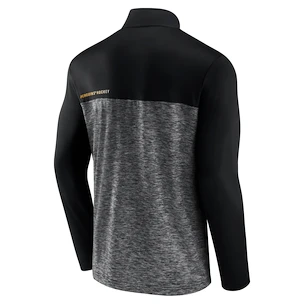Hanorac pentru bărbați Fanatics Iconic Defender 1/4 Zip Mens Iconic Defender 1/4 Zip Pittsuburgh Penguins XXL