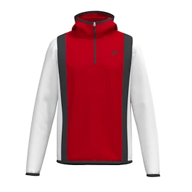 Hanorac pentru bărbați Head CLUB 25 TECH Hoodie Men Red/White
