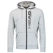 Hanorac pentru bărbați Head  Club Fynn Hoodie FZ Men Grey