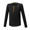 Hanorac pentru bărbați Mizuno  Dry Aero Flow LS HZ/Black