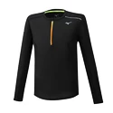 Hanorac pentru bărbați Mizuno  Dry Aero Flow LS HZ/Black