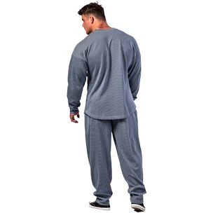Hanorac pentru bărbați Nebbia NEBBIA x OLYMPIA Oversized Pullover SIGNATURE 797 blue 3XL