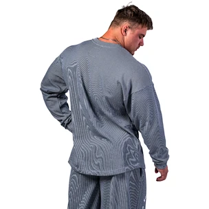 Hanorac pentru bărbați Nebbia NEBBIA x OLYMPIA Oversized Pullover SIGNATURE 797 blue 3XL