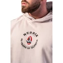 Hanorac pentru bărbați Nebbia NEBBIA x OLYMPIA Washed Hoodie HERITAGE 793 light grey