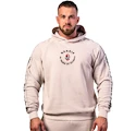 Hanorac pentru bărbați Nebbia NEBBIA x OLYMPIA Washed Hoodie HERITAGE 793 light grey