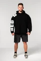 Hanorac pentru bărbați Nebbia  Oversized Pullover Hoodie NO BS Black L