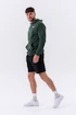 Hanorac pentru bărbați Nebbia  Pull-over Hoodie with a Pouch Pocket 331 dark green