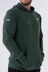 Hanorac pentru bărbați Nebbia  Pull-over Hoodie with a Pouch Pocket 331 dark green