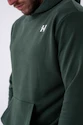 Hanorac pentru bărbați Nebbia  Pull-over Hoodie with a Pouch Pocket 331 dark green