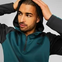 Hanorac pentru bărbați Puma  Train Off Season PWRFleece Hoodie Varsity Green