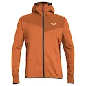 Hanorac pentru bărbați Salewa  Agner Hybrid PL/DST M FZ Hdy Bombay Brown Melange/0910 S