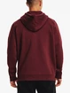 Hanorac pentru bărbați Under Armour  Essential Fleece FZ Hood-RED