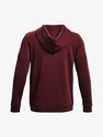 Hanorac pentru bărbați Under Armour  Essential Fleece FZ Hood-RED