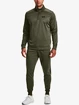 Hanorac pentru bărbați Under Armour  Fleece 1/4 Zip-GRN