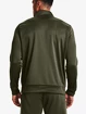 Hanorac pentru bărbați Under Armour  Fleece 1/4 Zip-GRN