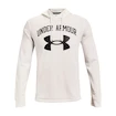 Hanorac pentru bărbați Under Armour  RIVAL TERRY BIG LOGO HD white XXL