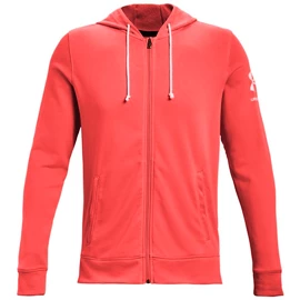Hanorac pentru bărbați Under Armour RIVAL TERRY FZ HD Red