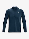 Hanorac pentru bărbați Under Armour  STREAKER HALF ZIP-BLU