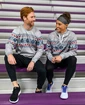 Hanorac pentru bărbați Warrior  Xmas Hoody Grey