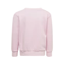 Hanorac pentru copii adidas  Essentials 3-Stripes Crew Neck Clear Pink