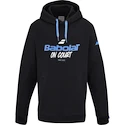 Hanorac pentru copii Babolat  Exercise Hood Sweat Jr Black 10 - 12 ani