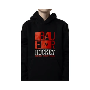 Hanorac pentru copii Bauer  Ultimate Hoodie Black