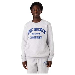 Hanorac pentru copii CCM  Athleisure Crew Grey Melange