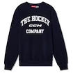 Hanorac pentru copii CCM  Athleisure Crew Navy