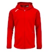 Hanorac pentru copii CCM  LOCKER ROOM FLEECE FULL ZIP HOODIE Red M