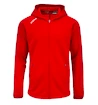 Hanorac pentru copii CCM  LOCKER ROOM FLEECE FULL ZIP HOODIE Red S
