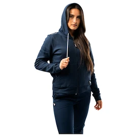 Hanorac pentru femei Bauer WMNS Team Full Zip Navy