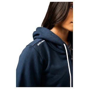 Hanorac pentru femei Bauer  WMNS Team Full Zip Navy