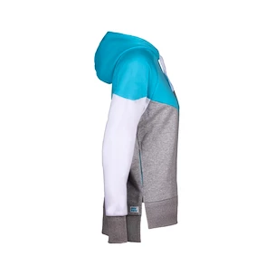 Hanorac pentru femei BIDI BADU  Flavia Lifestyle Hoody Aqua/Grey White S